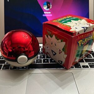 Pokemon Togepi gold bar with ball and authenticity certificate